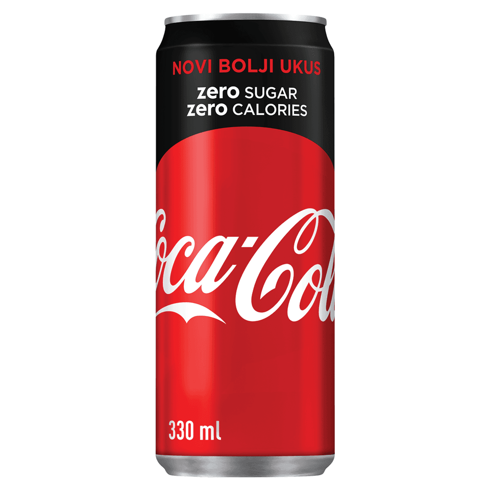 COCA COLA ZERO 0.33 LIMENKA