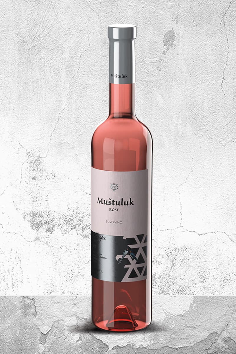 MUSTULUK ROSE 0.75L
