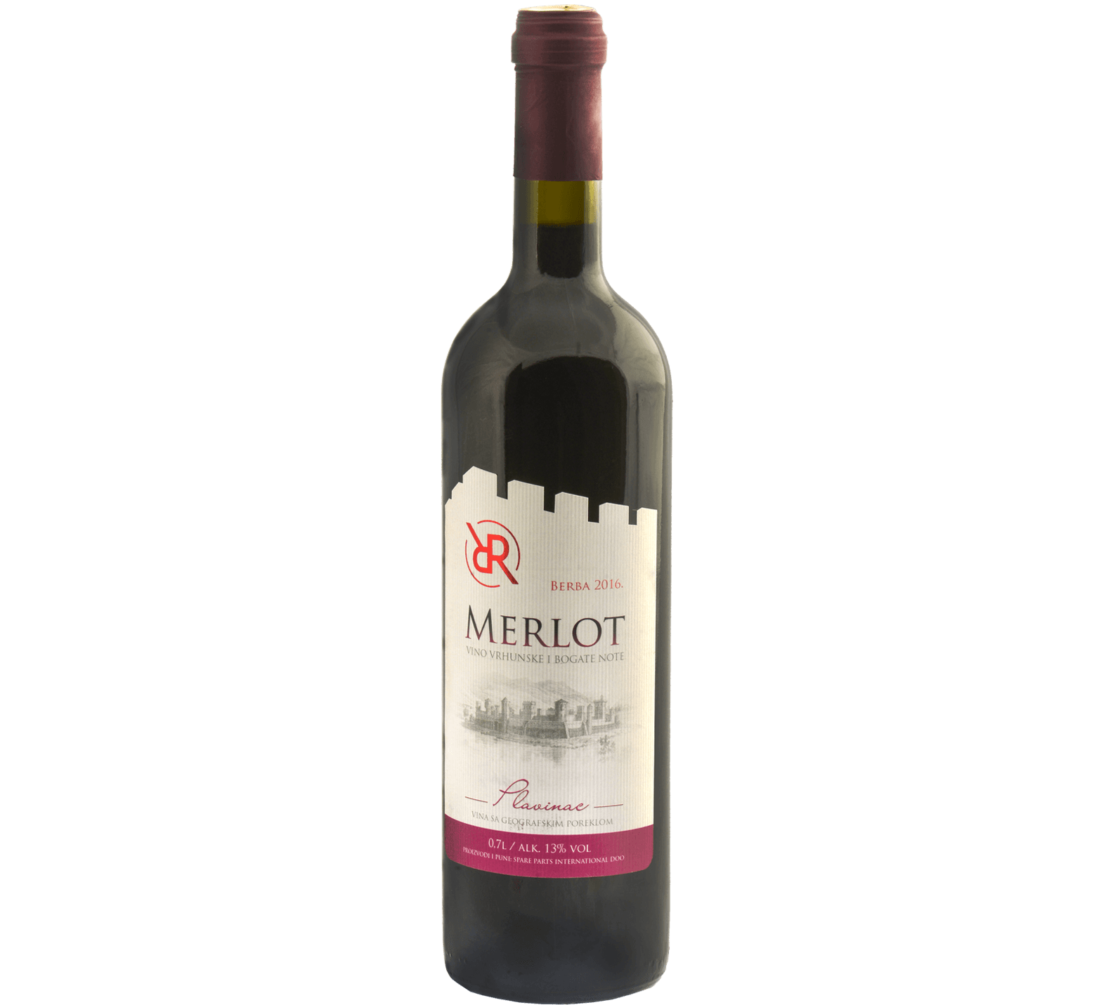 PLAVINAC MERLOT 0.75L