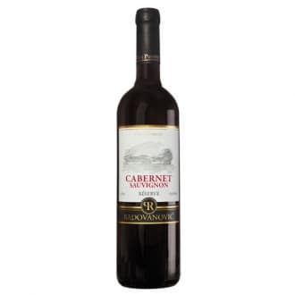 RADOVANOVIĆ CABERNET SAUVIGNON RESERVE 0.7L